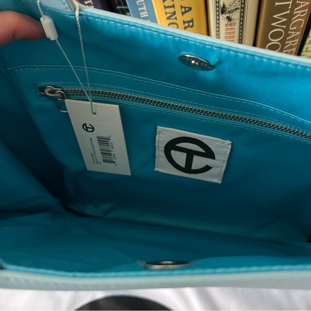 NWT Telfar Medium Pool Blue Shopping Bag - Picture 5 of 7